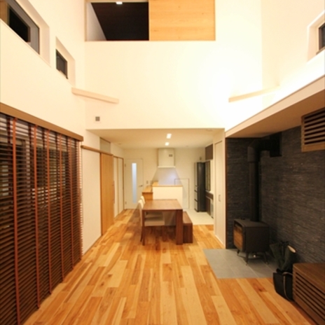 開放的なリビング