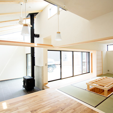 開放感あふれる１階