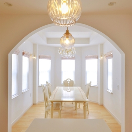 まるで洋館のようなダイニング