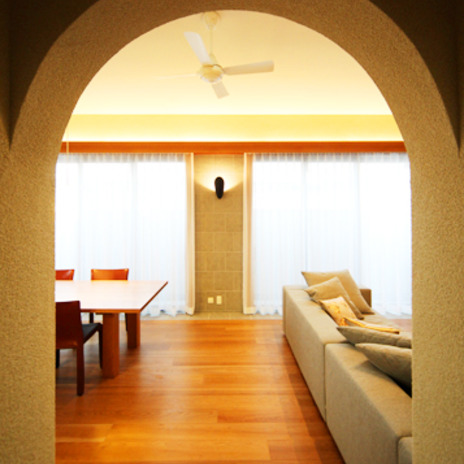 ゆったりとくつろげる空間への入り口