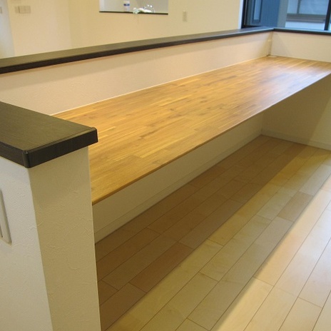 リビングのカウンター