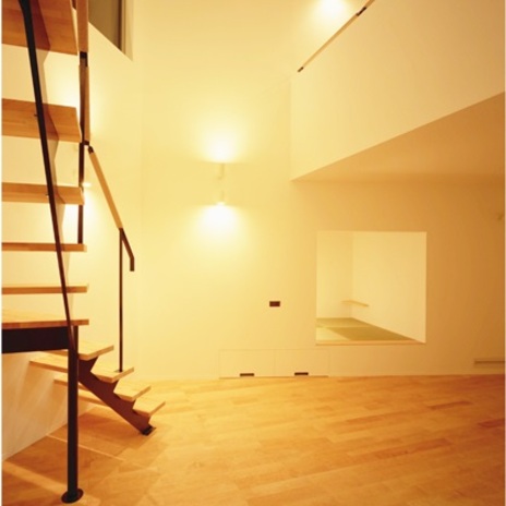 間接照明中心の照明計画