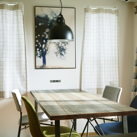 四季の移ろいを感じる家