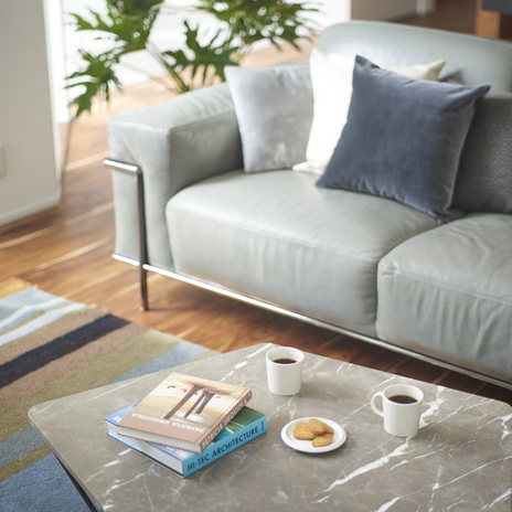 イタリアンブランドでメンズライクなインテリアに