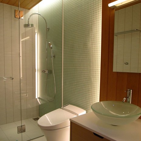 雷山の別荘｜ベッドルームのシャワールーム