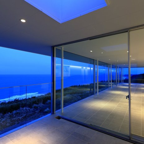 水平線の家｜アウトドアリビング