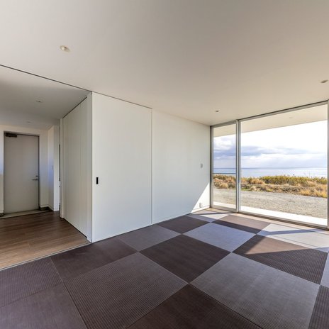 水平線の家｜和室・ゲストルーム