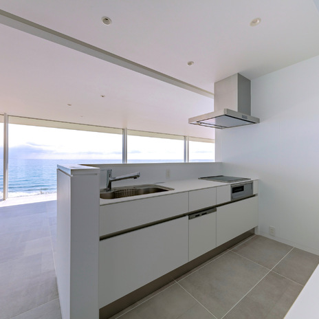 水平線の家｜キッチン
