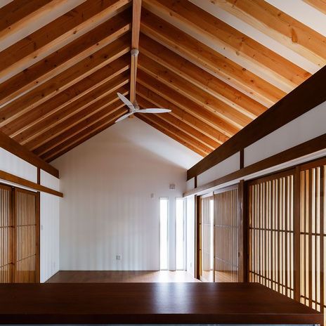 ２階はワンルームの大空間です