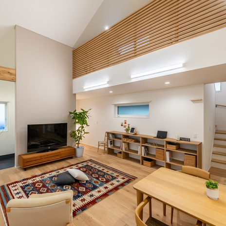 木質感のあるLDK