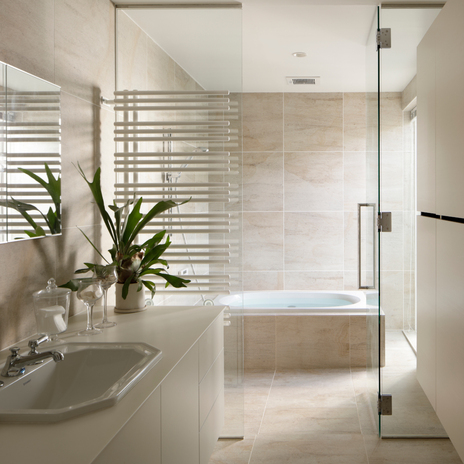 洗面脱衣室+浴室