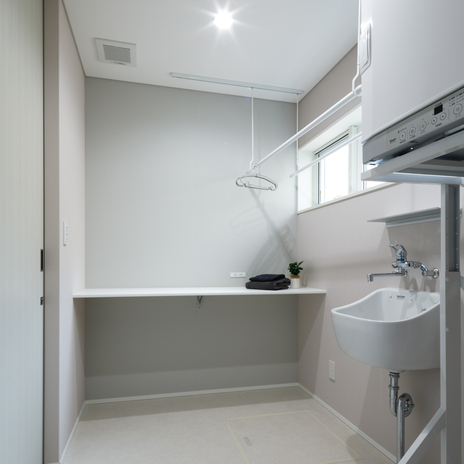 充実したランドリールーム