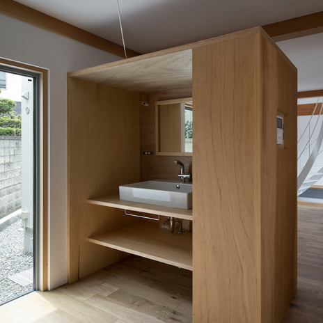 家具のような洗面