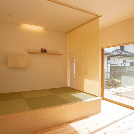 リビングの小上がり