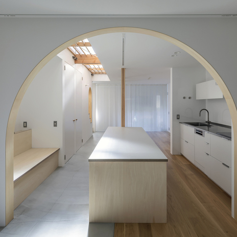 キッチン廻り見返り