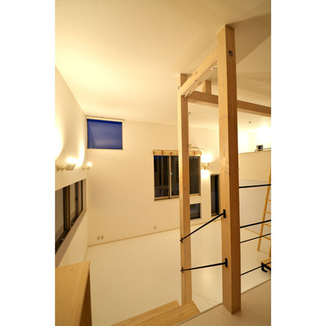 間接照明によるリビング