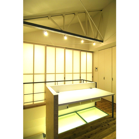 引戸を用いて空間の使い方を多様化