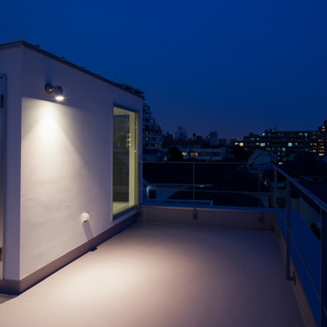 360°見渡せるルーフバルコニー