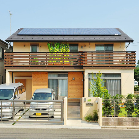 切り妻の屋根形状