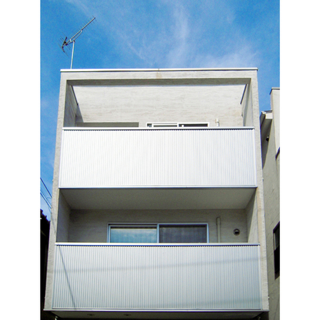 フレームに納められたバルコニー