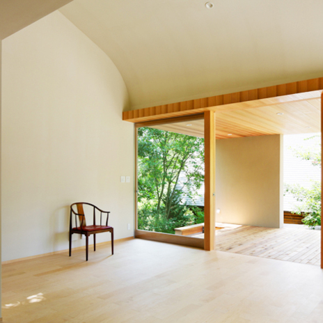 借景を活かしながら、壁をレイアウト