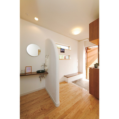 小さな手洗いスペース