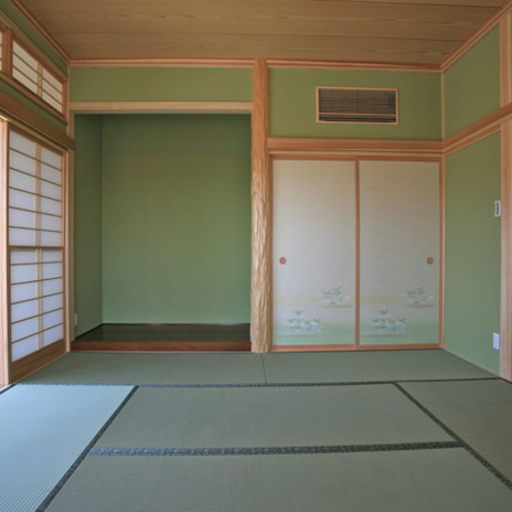 家の風格を感じさせる床の間