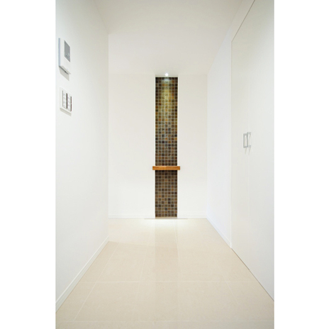 アクセントになるタイルの造作