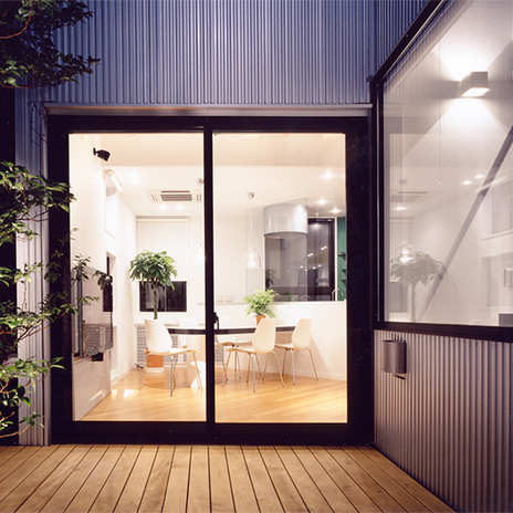 パティオを囲む、ゆったりライフ