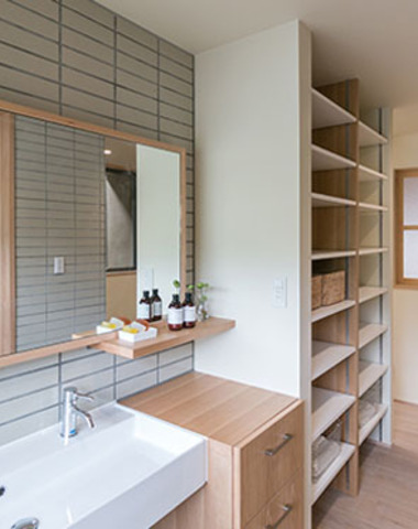 平屋のモデルハウス