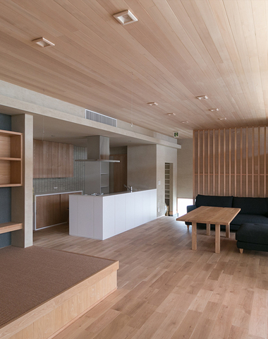 小さな平屋のモデルハウス