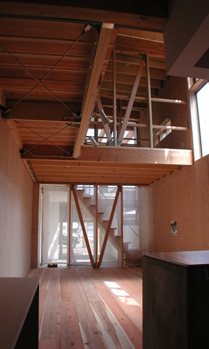 余計な仕上げは一切省きローコストを突き詰めた室内