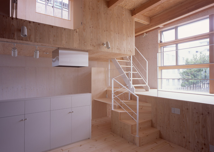 我孫子Hースキップフロアで大容量収納と開放感をつくるー