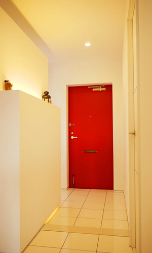 伏見の家　玄関