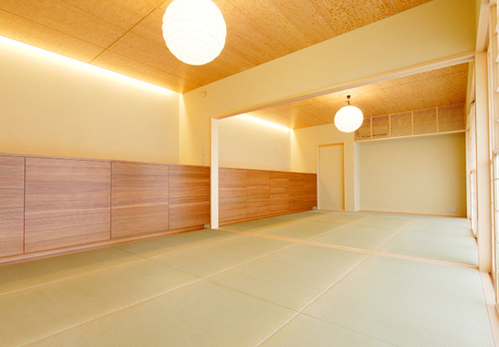 二間続きの和室