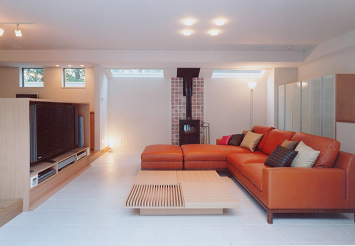 広々リビングは寛げる空間に