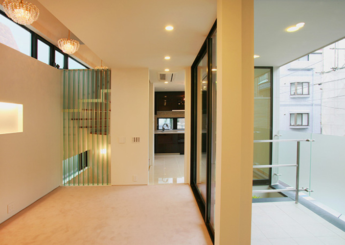 ひかりを組み込む家