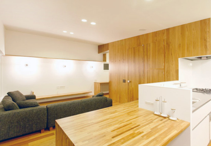 落ち着いた照明計画