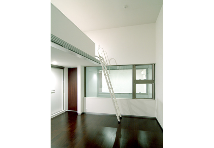 ロフトを設けた子ども室