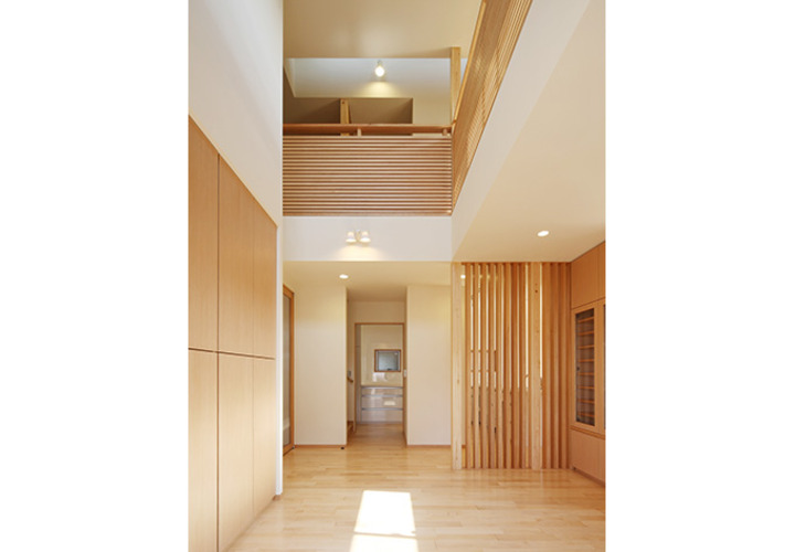 開放感を感じる吹き抜け