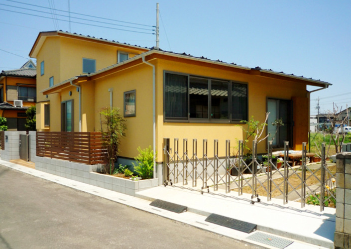 resound court　中庭を中心にした癒される住まい