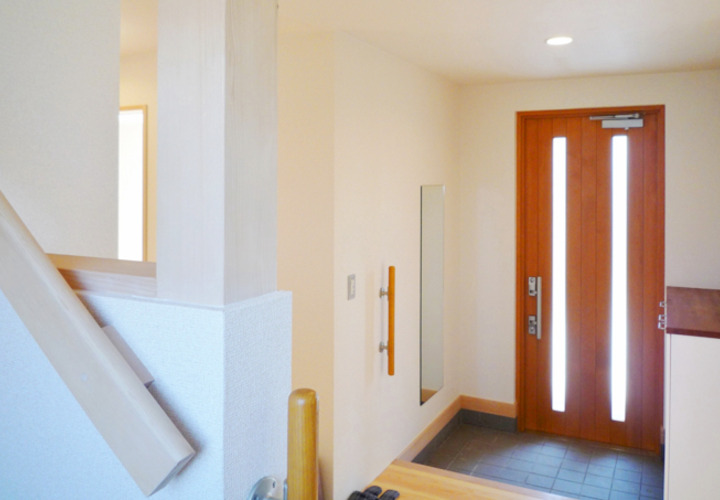 シンプルな玄関