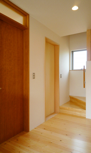 中心に位置し廊下を少なく