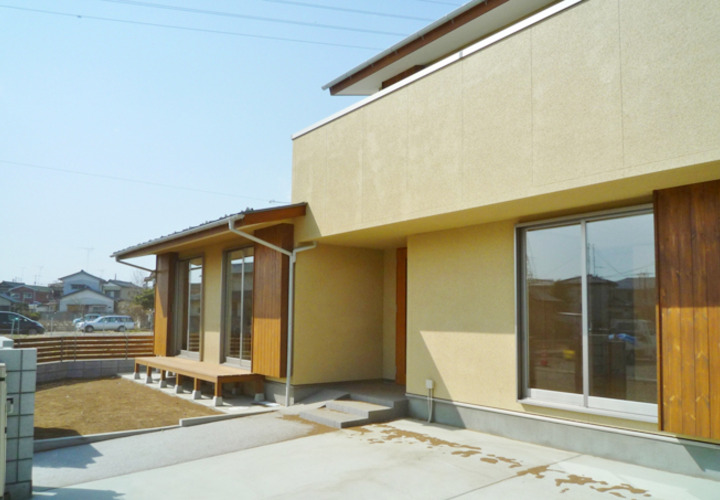 南面の開口部を大きく