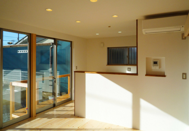 南面の大きな開口部