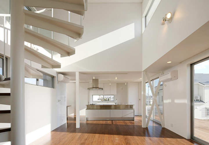 明るく開放的なLDK