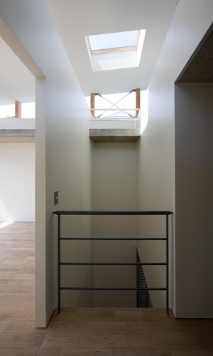 トップにハイサイドと様々な方角から自然光が周り込む