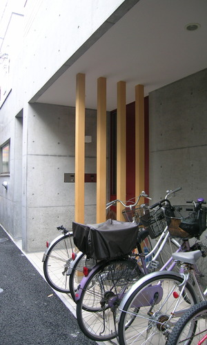 住宅部分のファサード