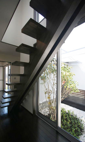 場としての意味を持つ階段