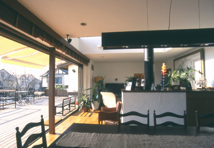 リビングデッキで生活を豊かに